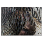 Wild Turkey Feathers I Abstract Natuur Design Snijplank (Voorkant)