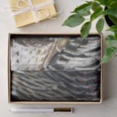 Wild Turkey Feathers I Abstract Natuur Design Tissuepapier (Geschenk)