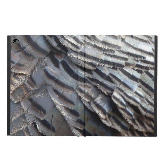 Wild Turkey Feathers II Abstract Natuur Design (Buitenkant)
