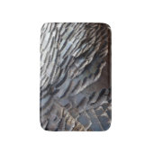 Wild Turkey Feathers II Abstract Natuur Design Badmat (Voorkant Verticaal)