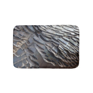 Wild Turkey Feathers II Abstract Natuur Design Badmat