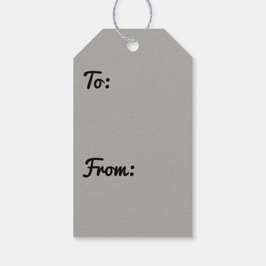 Wild Turkey Feathers II Abstract Natuur Design Cadeaulabel (Achterkant)