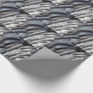 Wild Turkey Feathers II Abstract Natuur Design Cadeaupapier