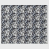 Wild Turkey Feathers II Abstract Natuur Design Cadeaupapier (Vlak)