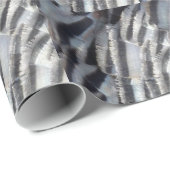 Wild Turkey Feathers II Abstract Natuur Design Cadeaupapier (Rol Hoek)
