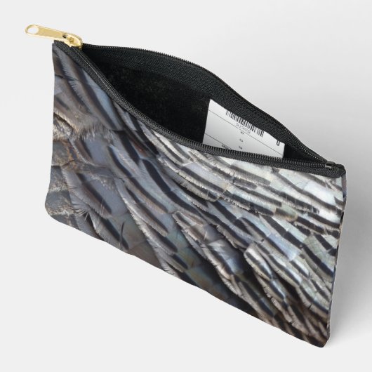 Wild Turkey Feathers II Abstract Natuur Design Etui (Open)