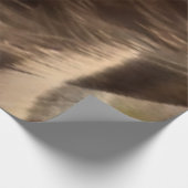 Wild Turkey Feathers II Abstract Natuur Design Houten Poster (Hoek)