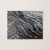 Wild Turkey Feathers II Abstract Natuur Design Legpuzzel (Horizontaal)