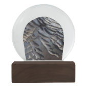 Wild Turkey Feathers II Abstract Natuur Design Sneeuwbol (Achterkant)