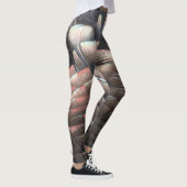 Wild Turkey Feathers Vrouwen Leggings (Rechts)