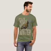 Wild Turkey Hunter  look T-shirt (Voorkant volledig)