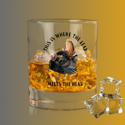 Wild Turkey Hunting Spring Season Gobbler Whisky Glas