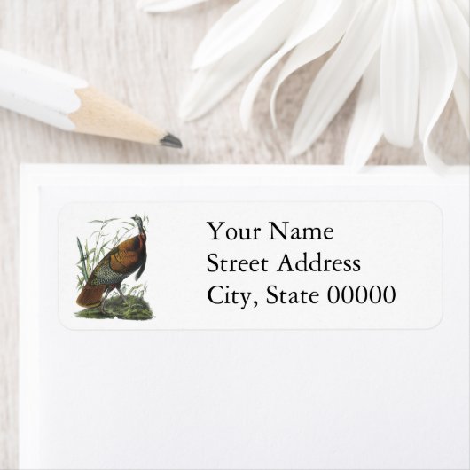 Wild Turkey, John Audubon Etiket (Insitu)