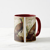 Wild Turkey, John James Audubon Mok (Voorkant rechts)