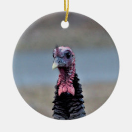 Wild Turkey Keramisch Ornament