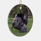 Wild Turkey Keramisch Ornament (Rechts)