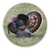 Wild Turkey Keramische Knop (Voorkant)