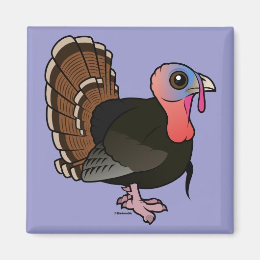 Wild Turkey Magneet (Voorkant)