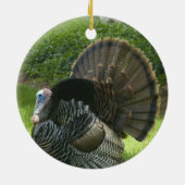Wild Turkey Ornament (Achterkant)