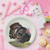 Wild turkey papieren bordje (Feest)