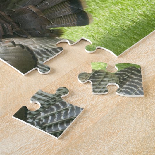 Wild Turkey Puzzle Legpuzzel (Zijkant)