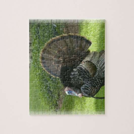 Wild Turkey Puzzle Legpuzzel (Verticaal)