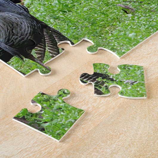 Wild Turkey Puzzle Legpuzzel (Zijkant)