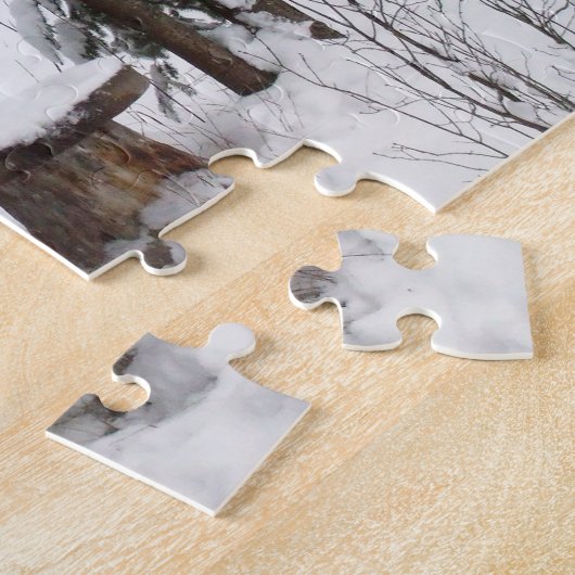 Wild Turkey Puzzle Legpuzzel (Zijkant)