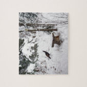 Wild Turkey Puzzle Legpuzzel (Verticaal)