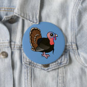 Wild Turkey Ronde Button 4,0 Cm (In situ)