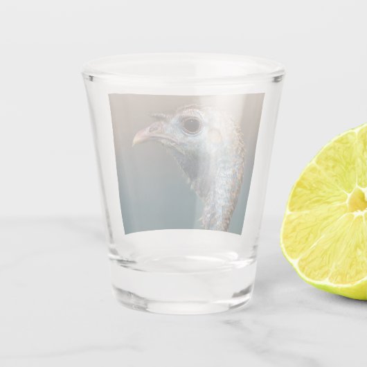 Wild Turkey Shot Glas (Achterkant)