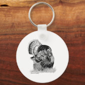 Wild Turkey Sleutelhanger (Voorkant)