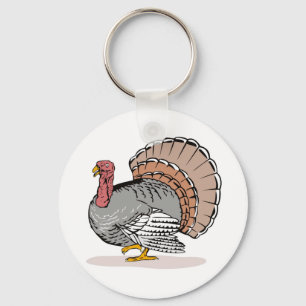 wild turkey sleutelhanger