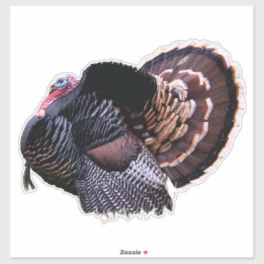 Wild Turkey Sticker (Vel)
