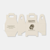 Wild Turkey | THANKSGIVING Bedankdoosjes (Uitgevouwen)