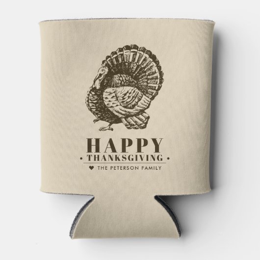 Wild Turkey | THANKSGIVING Blikjeskoeler (Voorkant)