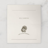 Wild Turkey | Thanksgiving Gepersonaliseerd Gelukk Plaatskaartje (Buitenkant ongevouwen)