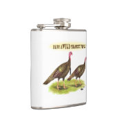 Wild Turkey Thanksgiving Heupfles (Rechts)