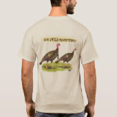 Wild Turkey Thanksgiving T-shirt (Achterkant)