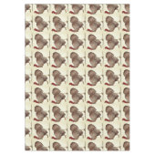 Wild Turkey Thanksgiving Tafelkleed (Voorkant)