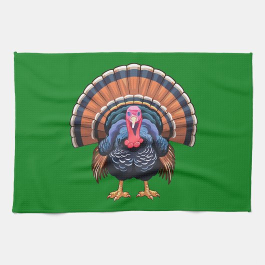 Wild turkey theedoek (Horizontaal)