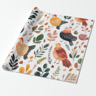 Wild Turkey Veer Wildlife Patroon Cadeaupapier