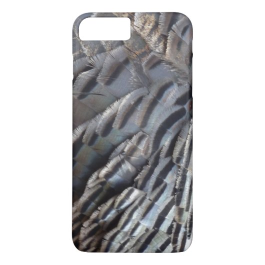Wild Turkey-veren II Abstracte Natuurontwerp Case-Mate iPhone Case (Achterkant)
