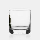 Wild Turkije Jacht Quote Camouflage Camo Whisky Glas (Links)