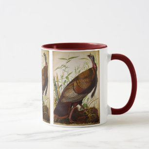 Wild Turkije, John James Audubon Mok