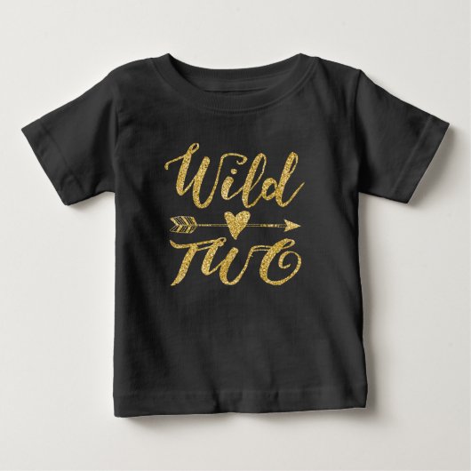 Wild Twee | 2e verjaardag Golden en Black (Voorkant)