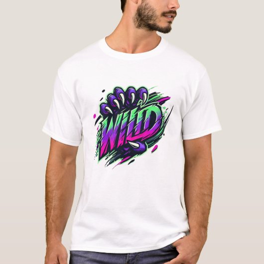 WILD – Urban Claw-Strike Logo T-shirt (Voorkant)