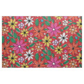 wild verdorven rood stof (Fat Quarter)