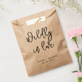 wild verliefd op wilde bloemzaadjes trouwconfetti bedankzakje (Gezegeld)