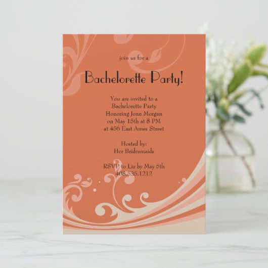 Wild Versierd Kaart (Staand voorkant)